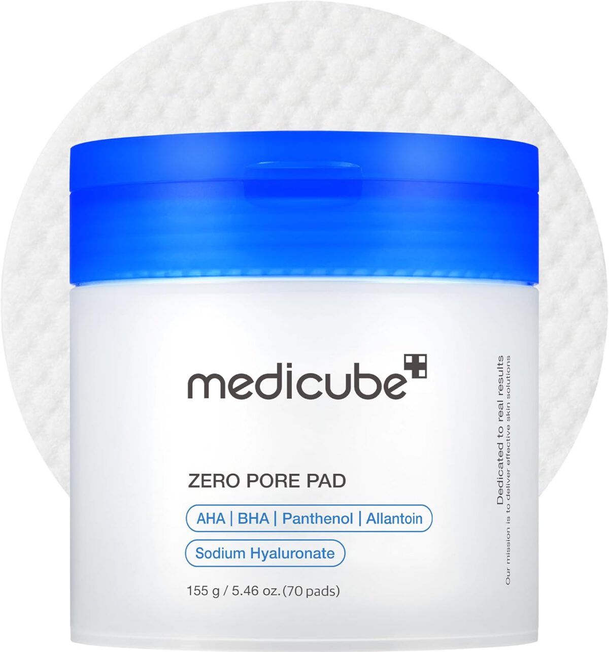 Medicube Zero Pore Pads 2.0 Dual-Textured Facial Toner Pads for Exfoliation