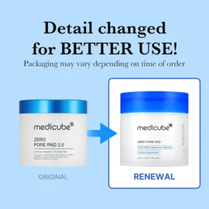 Wholesale Medicube Zero Pore Pad 2.0 70pcs/155g