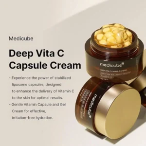 Buy Medicube Deep Vitamin C Golden Capsule Face Moisturizer Liposome Capsules