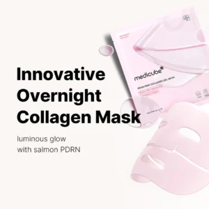 Medicube Salmon DNA PDRN Pink Collagen Jelly Gel Overnight Face Mask for Glass Glow Skin