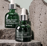 MIZON Peptide 500 Ampoule Peptides Adenosine Hyaluronic Acid Centella Asiatica Skin Elasticity Moisturizing Collagen Booster Korean Serum (1.01 fl oz 30ml) Distributor