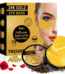 24K Gold Eye Masks for Dark Circles and Puffiness 70PCS Under Eye Patches Gel Pads