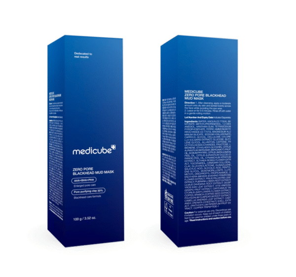 Medicube Zero Pore Blackhead Mud Facial Mask Skin Cooling & Pore Tightening Bulk Supplier