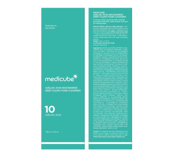 Medicube Azelaic Acid Gummy Whip Cleanser Cleansing Foam For Troubled Skin Distributor