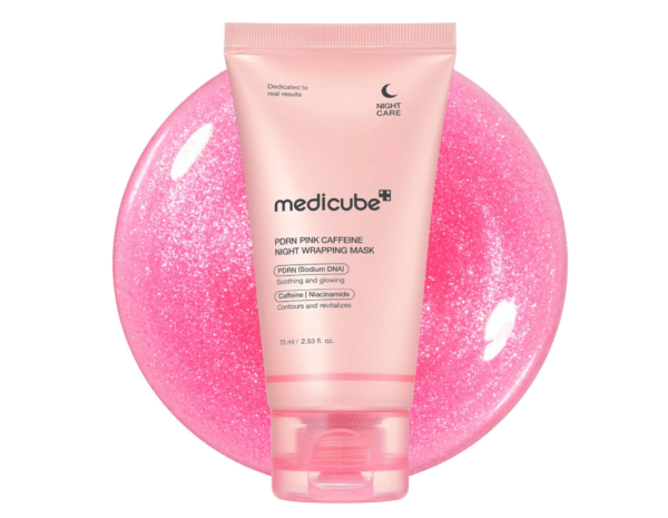 Medicube PDRN Caffeine Overnight Wrapping Peel Off Facial Mask Wholesale USA