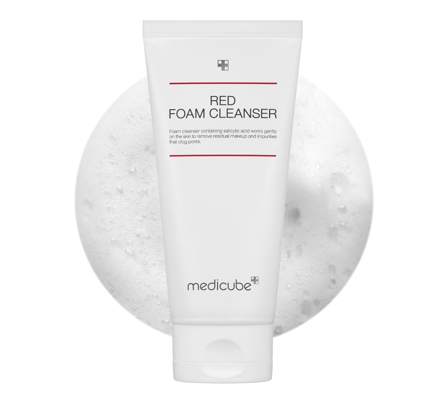Medicube Red Foam Cleanser Deeply Cleanses Remove Impurities Control Sebum Korean Skincare Wholesale USA Medicube Red Foam Cleanser Deeply Cleanses Remove Impurities Control Sebum Korean Skincare Wholesale USA