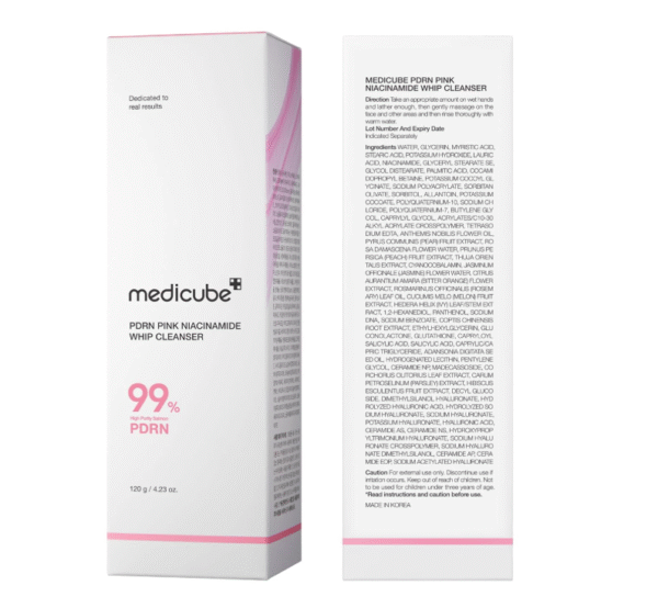Medicube PDRN Marshmallow Whip Cleanser Face Wash Cleansing Foam for Pore Care & Uneven Skin Tone Supplier