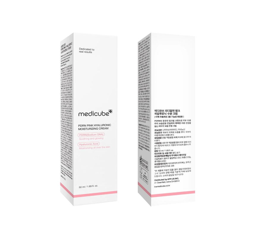 Medicube Salmon DNA PDRN Pink Hyaluronic Moisturizing Cream Bulk Distributor