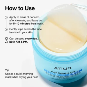 Wholesale ANUA 8 Hyaluronic Acid Catechin Calming Pad 185ml