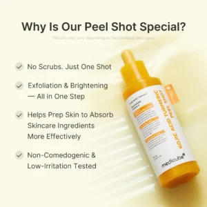 Wholesale Medicube Kojic Acid Turmeric Peel Shot 80ml