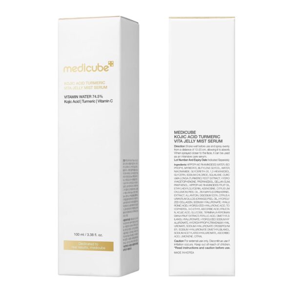 Wholesale Medicube Kojic Acid Turmeric Vita Jelly Mist Serum 100ml