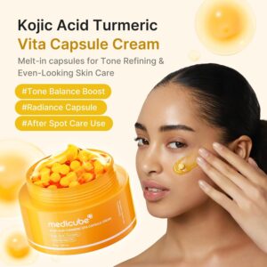 Wholesale Medicube Kojic Acid Turmeric Vita Capsule Cream 53g