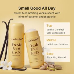 Medicube Fresh That Lasts Vanilla & Pistachio Deodorant 80g